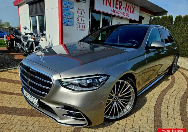 wielkopolskie Mercedes-Benz Klasa S cena 559650 przebieg: 29315, rok produkcji 2021 z Trzemeszno